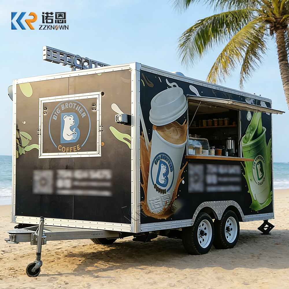 Coffee Equipment Hamburg - Мобильный прицеп для кофе и еды,