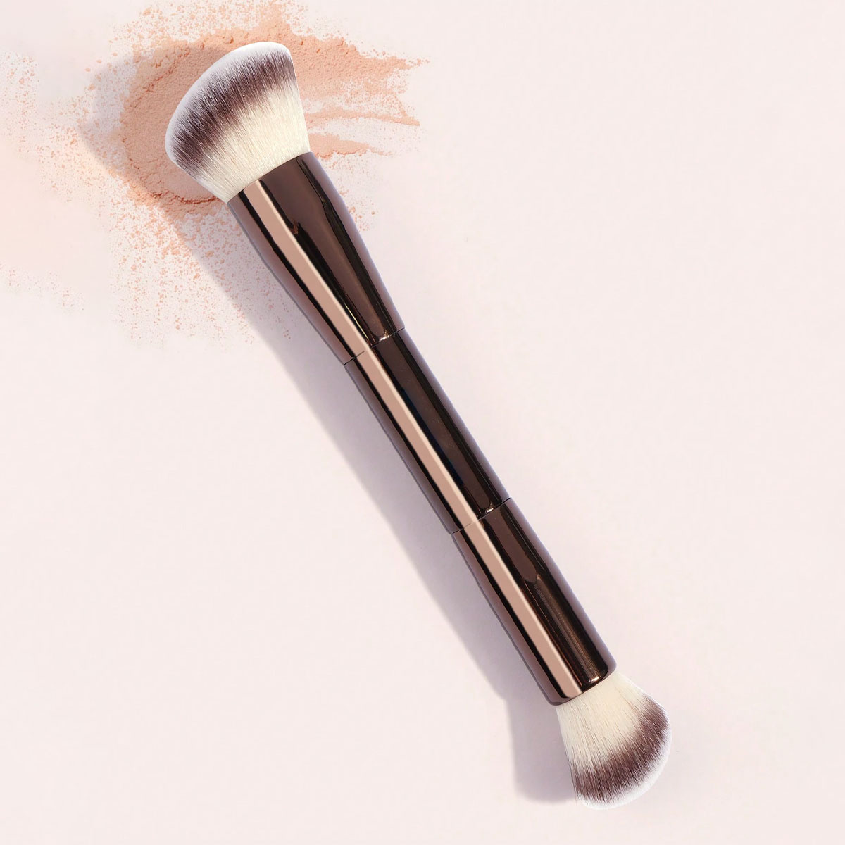 Group Head Brush - Профессиональная длинная алюминиевая трубка для макияжа,